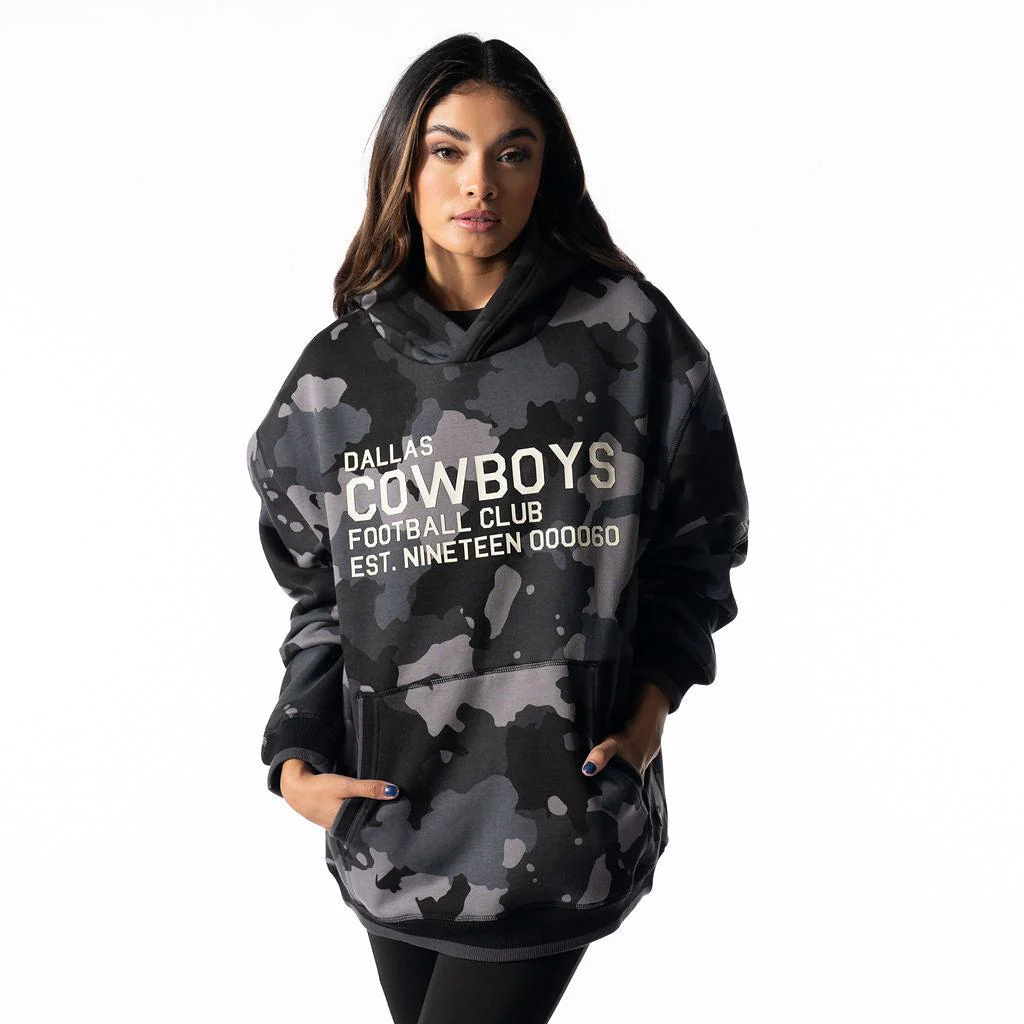 Dallas Cowboys Unisex Camo Hoodie - Image 3