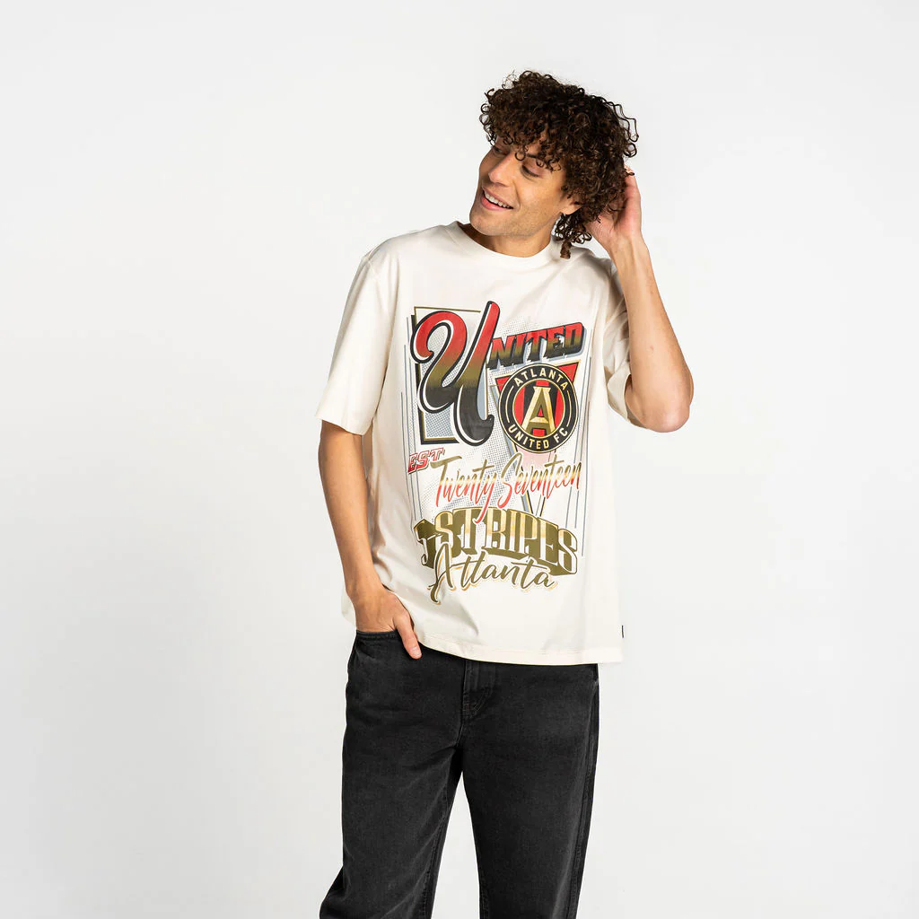 Atlanta United FC Unisex Graphic Tee - Vintage White - Image 4