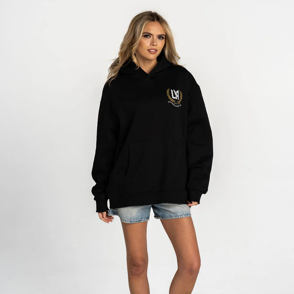Los Angeles FC Unisex Graphic Hoodie - Black - Image 3
