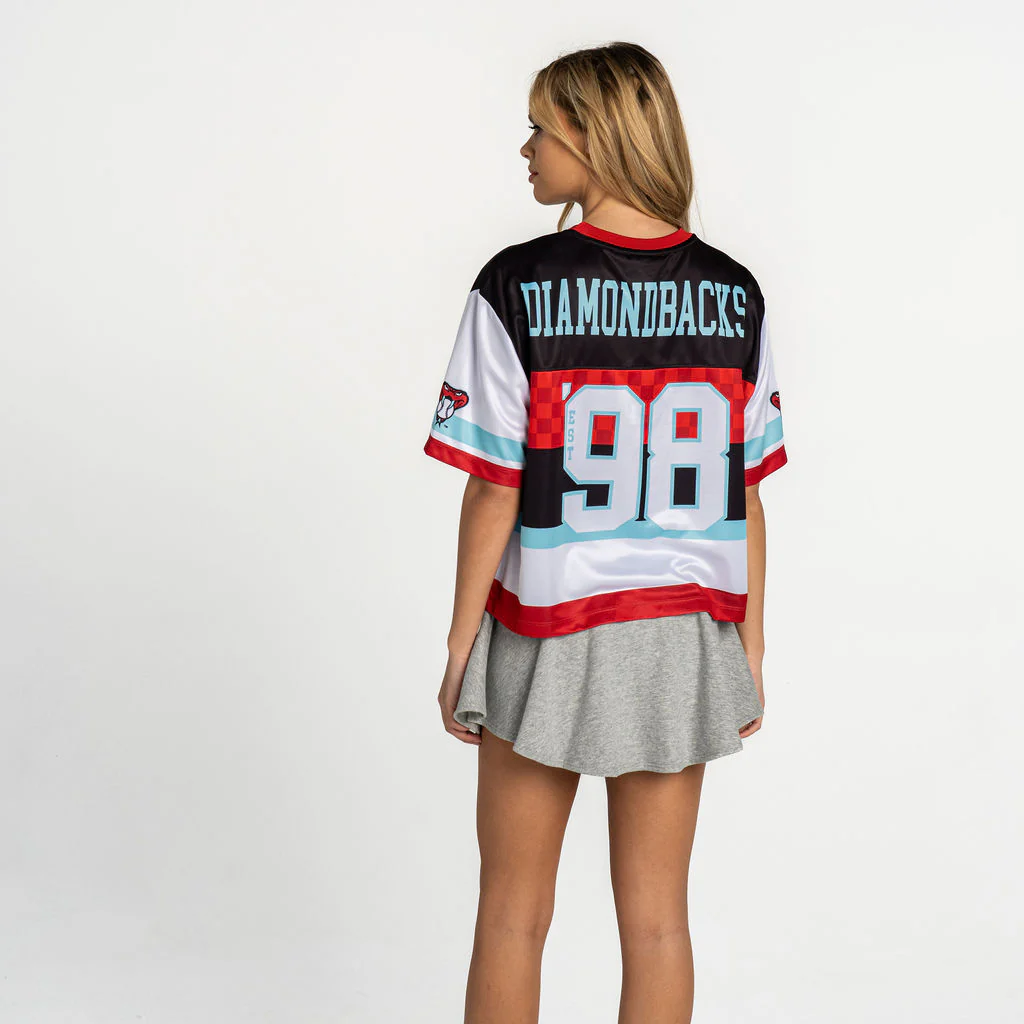 Arizona Diamondbacks Women’s Cropped Jersey - Multi - Image 3